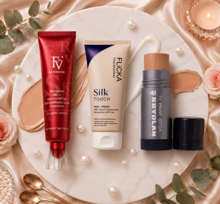 3 In 1 Professional Makeup Trio Flicka FV And Krylon -