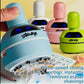 Cartoon Desktop Vacuum Cleaner For Eraser Shavings And Keyboard Dust Mini Portable Table Dust Sweeper (Random Color)