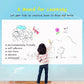 China Imported Sank Magic Book 4pcs With Refills & Pen | Kids Practice Book | Educational Tracking Books For Kids