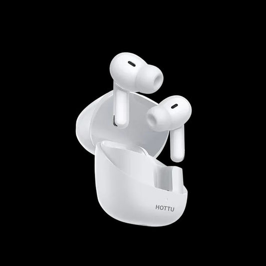 HOTTU TS08 TWS Wireless Earbuds – 25H Playtime & Hi-Fi Stereo Sound (Random Color)