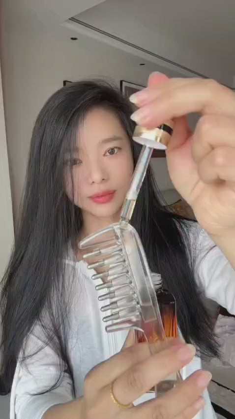 Scalp Massage & Relaxing Comb with Rolling Balls